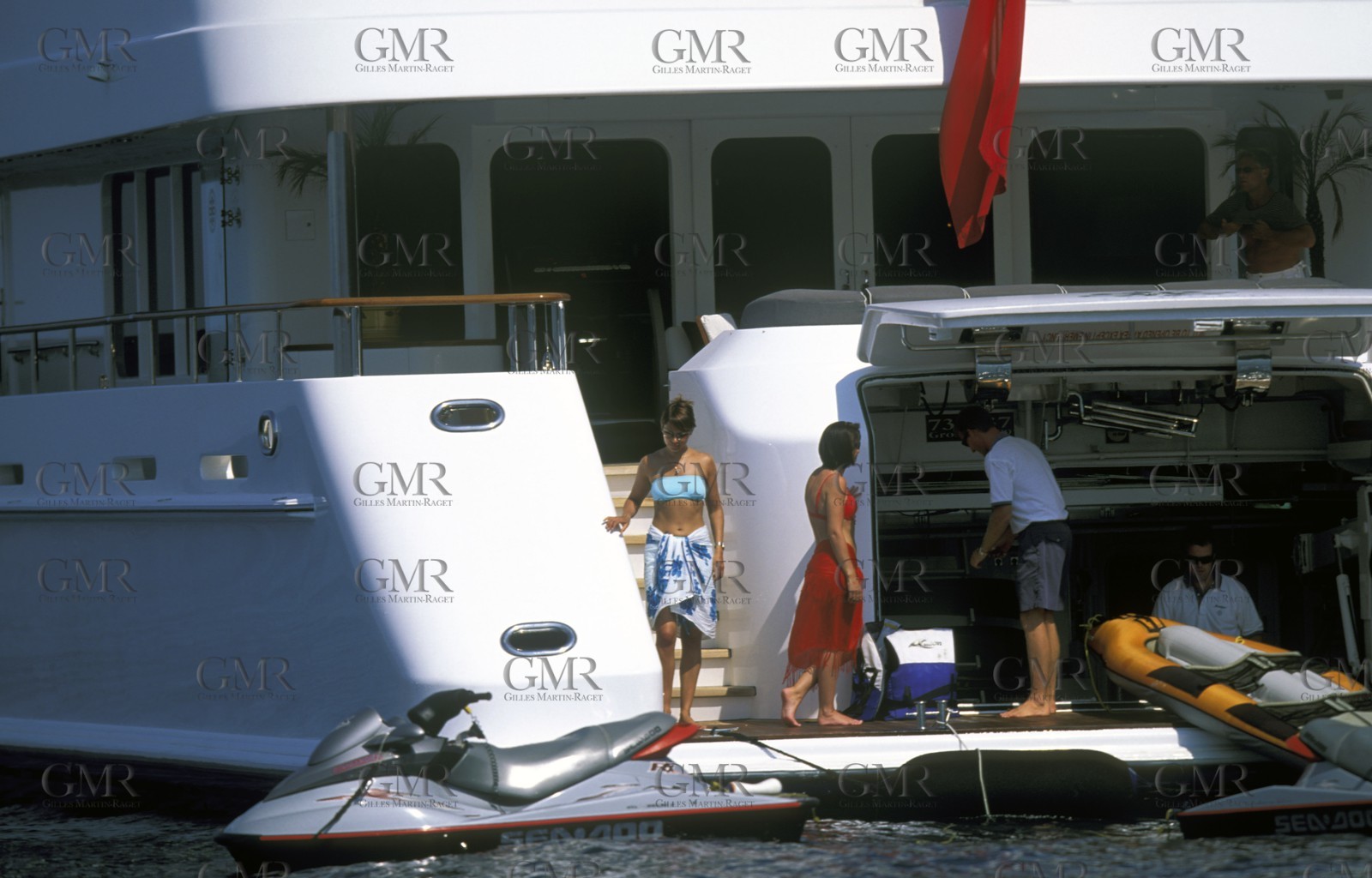 Power Yachts, super Yachts, Mosaïque