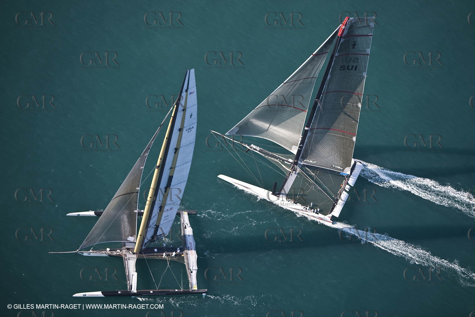 11 02 2010 - Valencia (ESP) - 33rd America's Cup - BMW ORACLE Racing - Day off 2