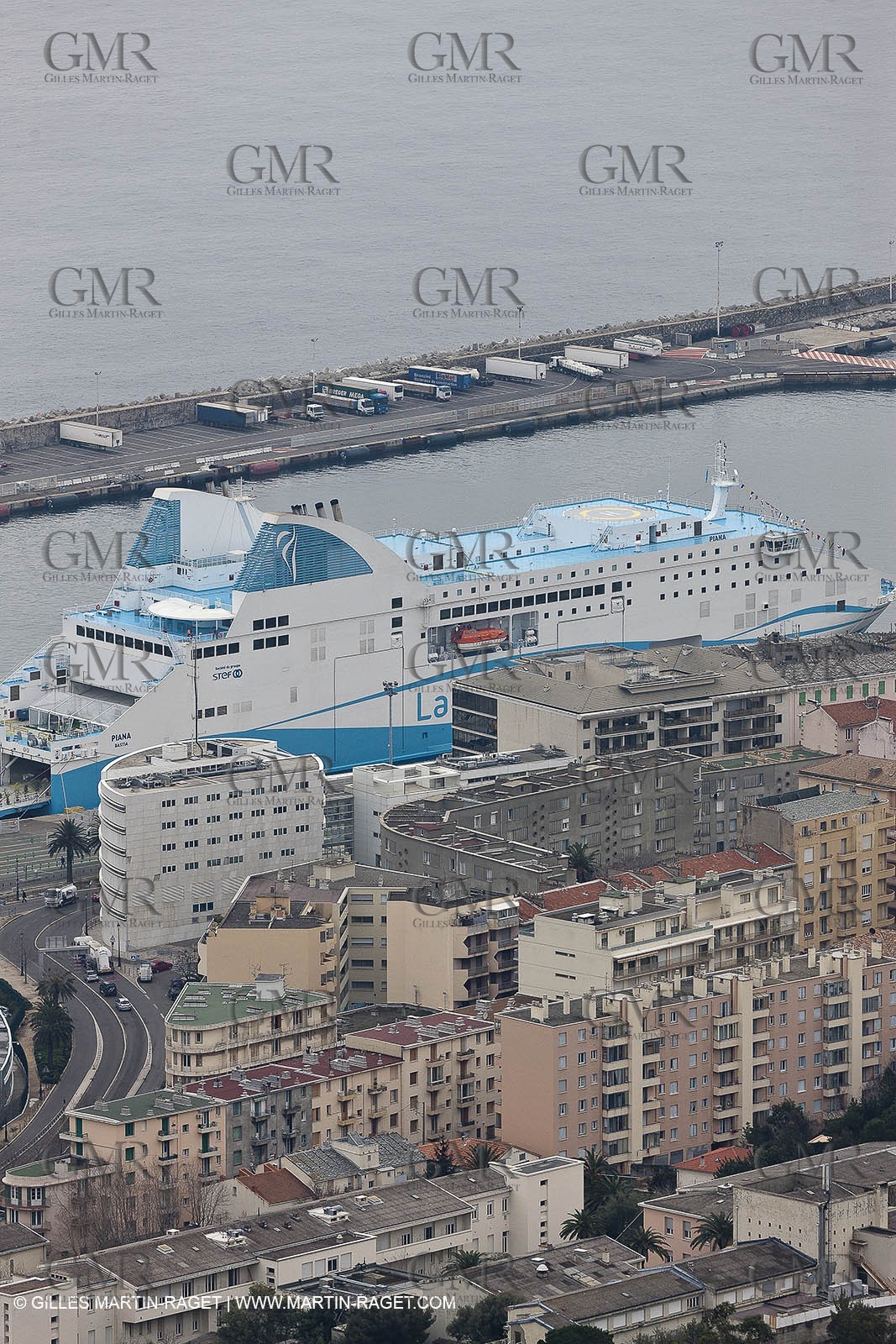 01-31-12   Marseilles (FRA,13) Bastia (FRA,Corsica)   Launching cruising trip and Christening ceremony of PIANA, last ferry ship from La Meridionale