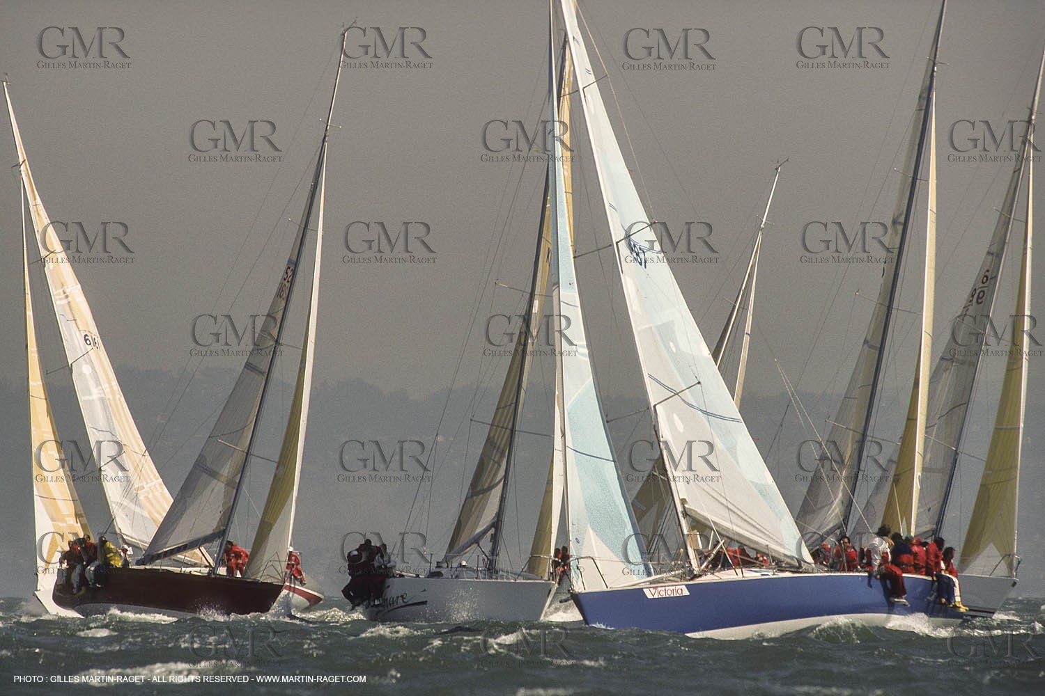Sailing, Yacht Racing, One Ton Cup 1987, San Francisco (USA, CA)