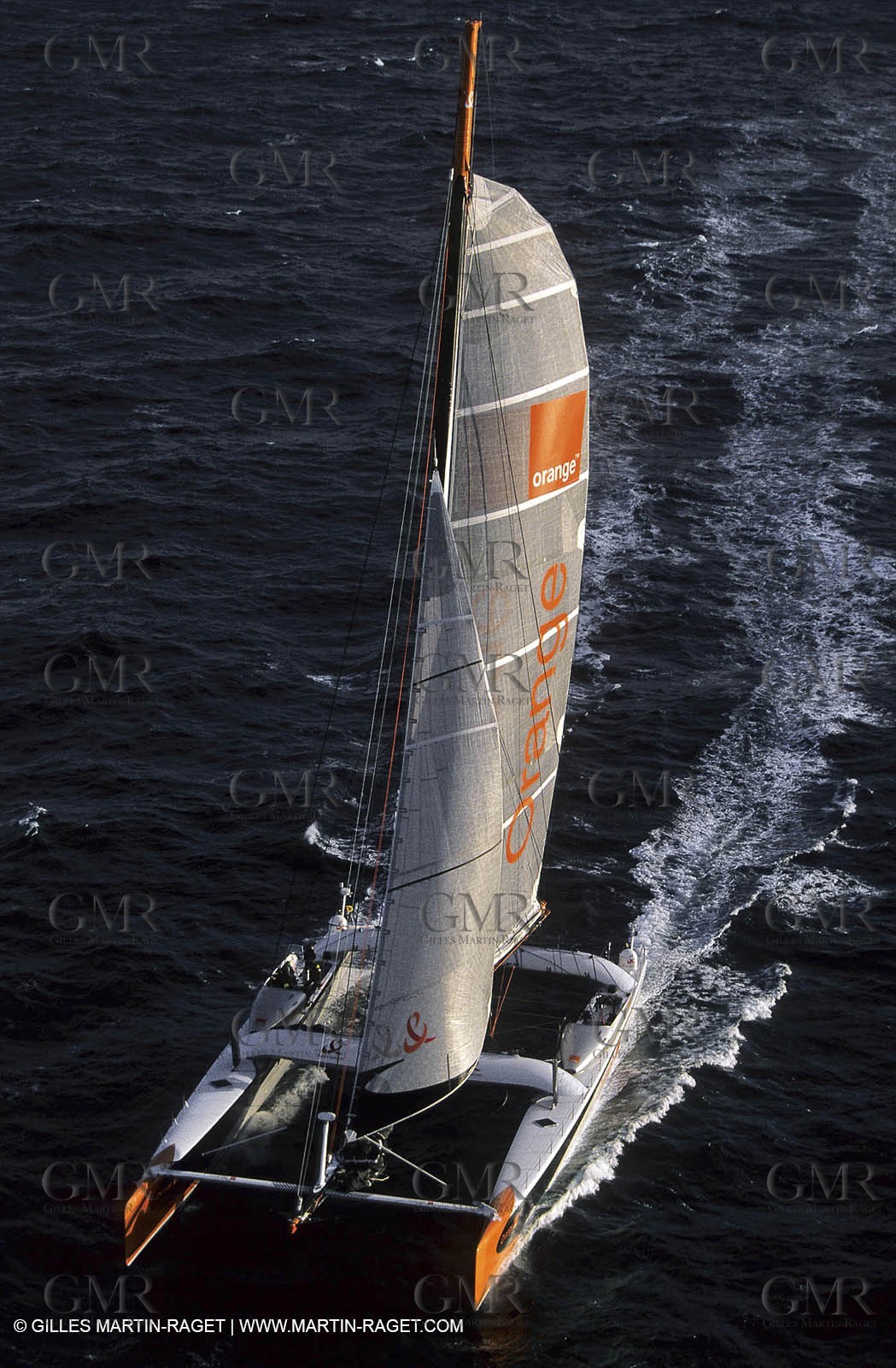 La Trinité   Mer - Orange II - 1st sea trials