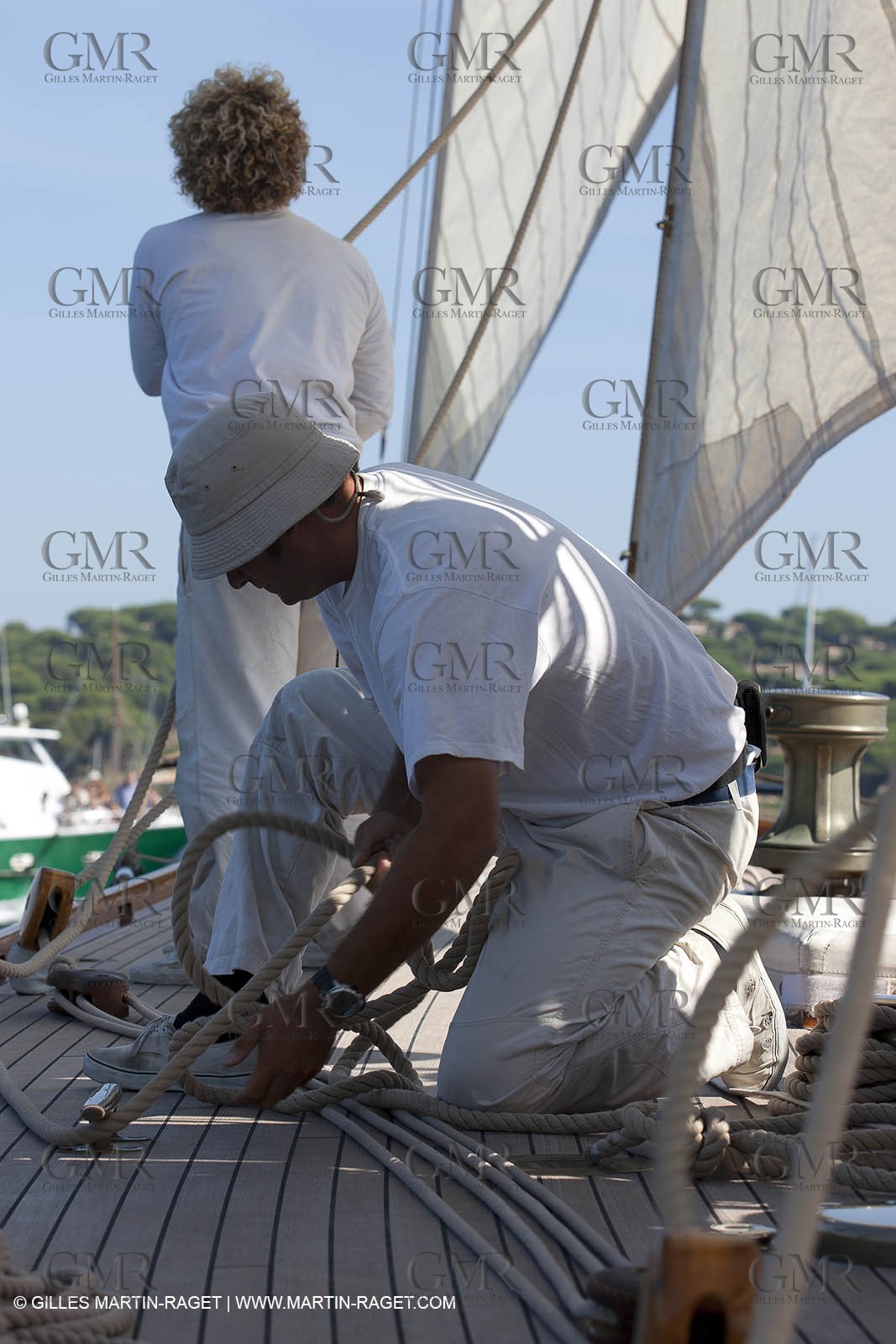 01 10 2011 - Saint Tropez (FRA,13) - Voiles de Saint Tropez 2011 - Classic Yachts - Day 5 - Onboard Mariquita