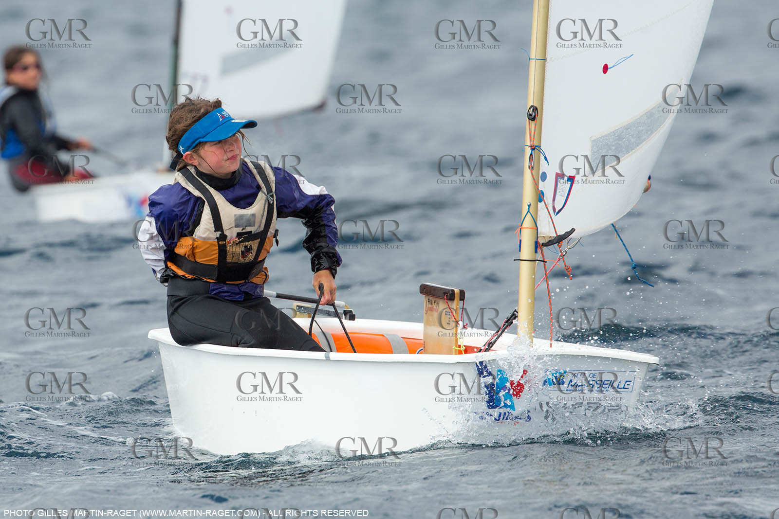 15 04 2016, Marseille (FRA,13), SNIM Dériveurs, Coupe Internationale de Printemps Optimist, Final Day