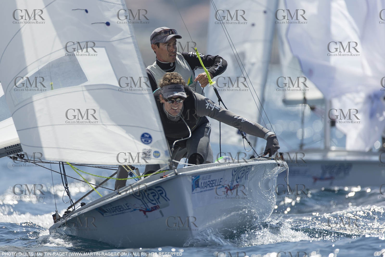 12 04 2015, Marseille (FRA), Yachting Club de la Pointe Rouge - Coupe Internationale de Printemps des 470, Final Day