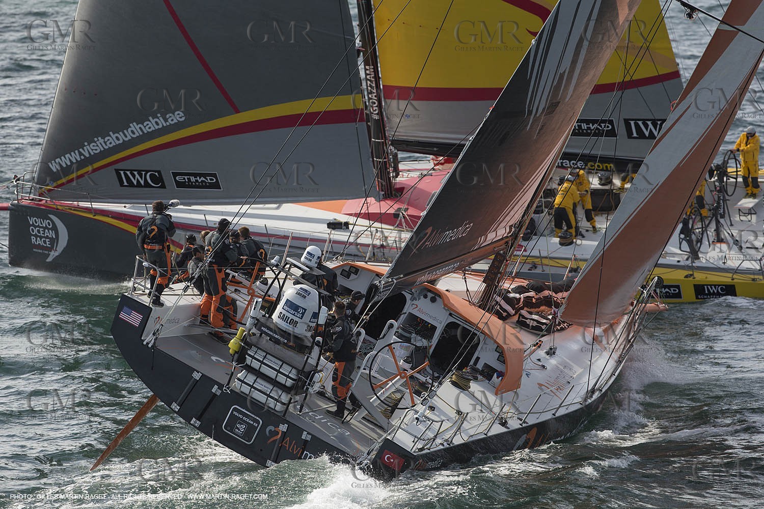 Volvo Ocean Race 2014-2015 - Abu Dhabi Ocean Racing - Team Alvimedica - Lisbon (POR) - 25 04 2014