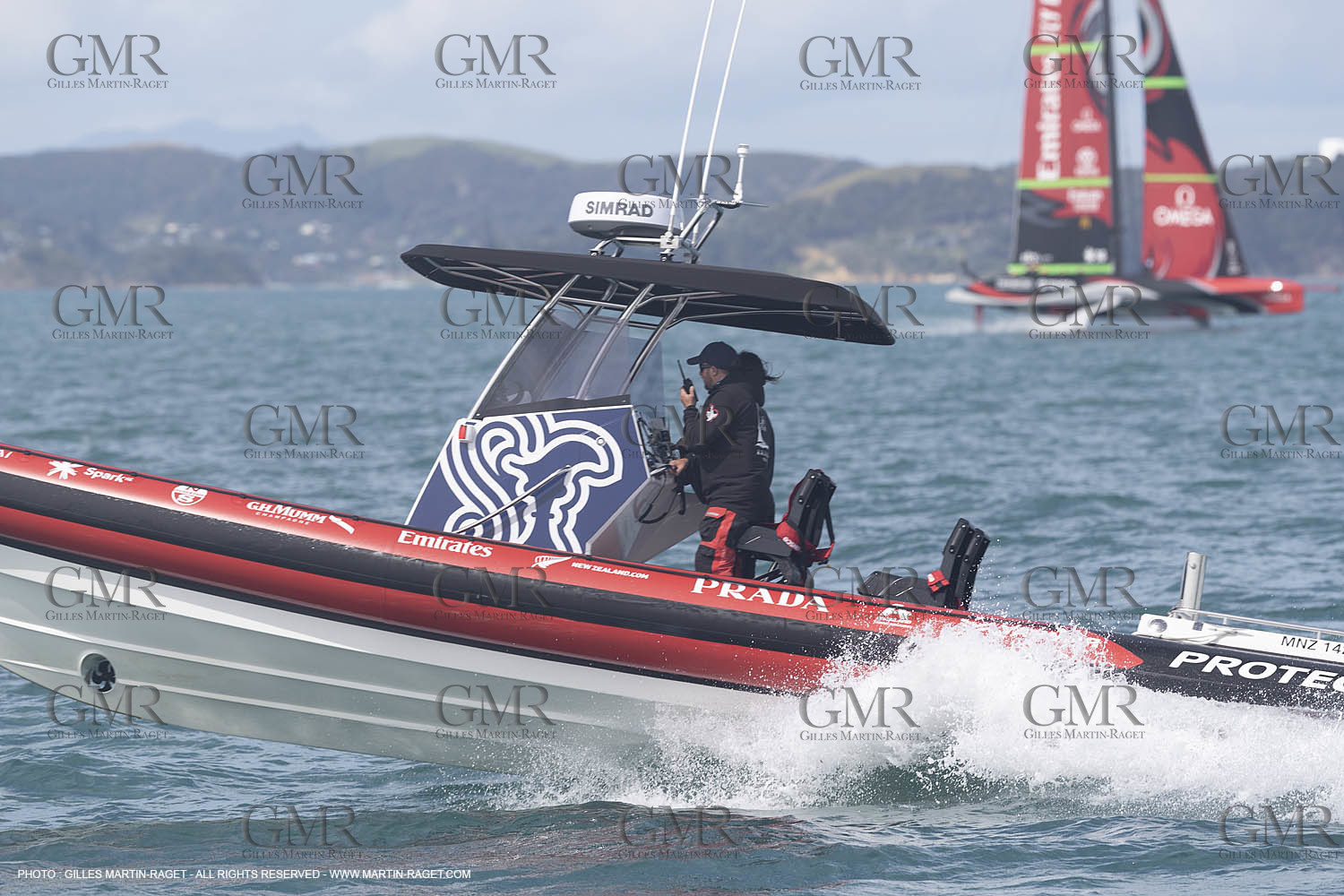 08 12 2020 - Auckland (NZL) - 36th America's Cup - Practice Sessions - Day 1