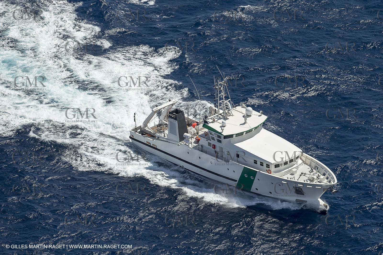 Al Azizi -  H2X boatyard - Oceanographjic research ship - Sea trials off La Ciotat (FRA,13) - 29 07 2014