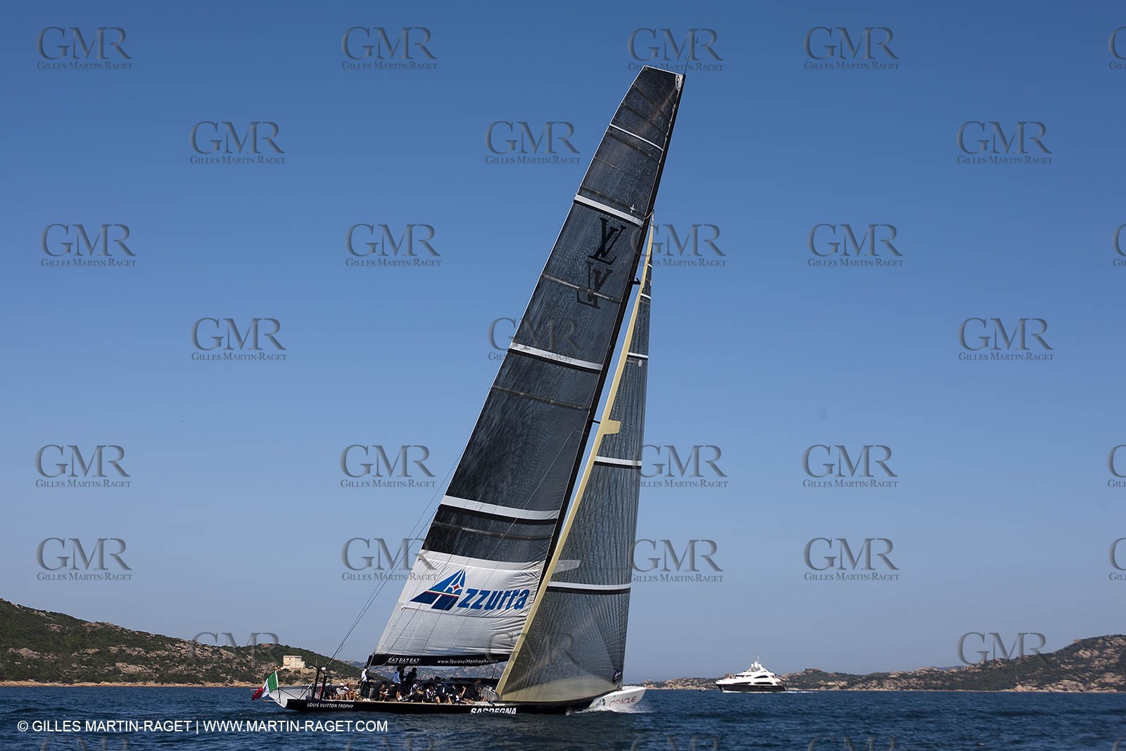 19 05 2010 - La Maddalena (ITA, Sardinia) Louis Vuitton Trophy - Racing Day 1 - Azzura Vs Mascalzone Latino