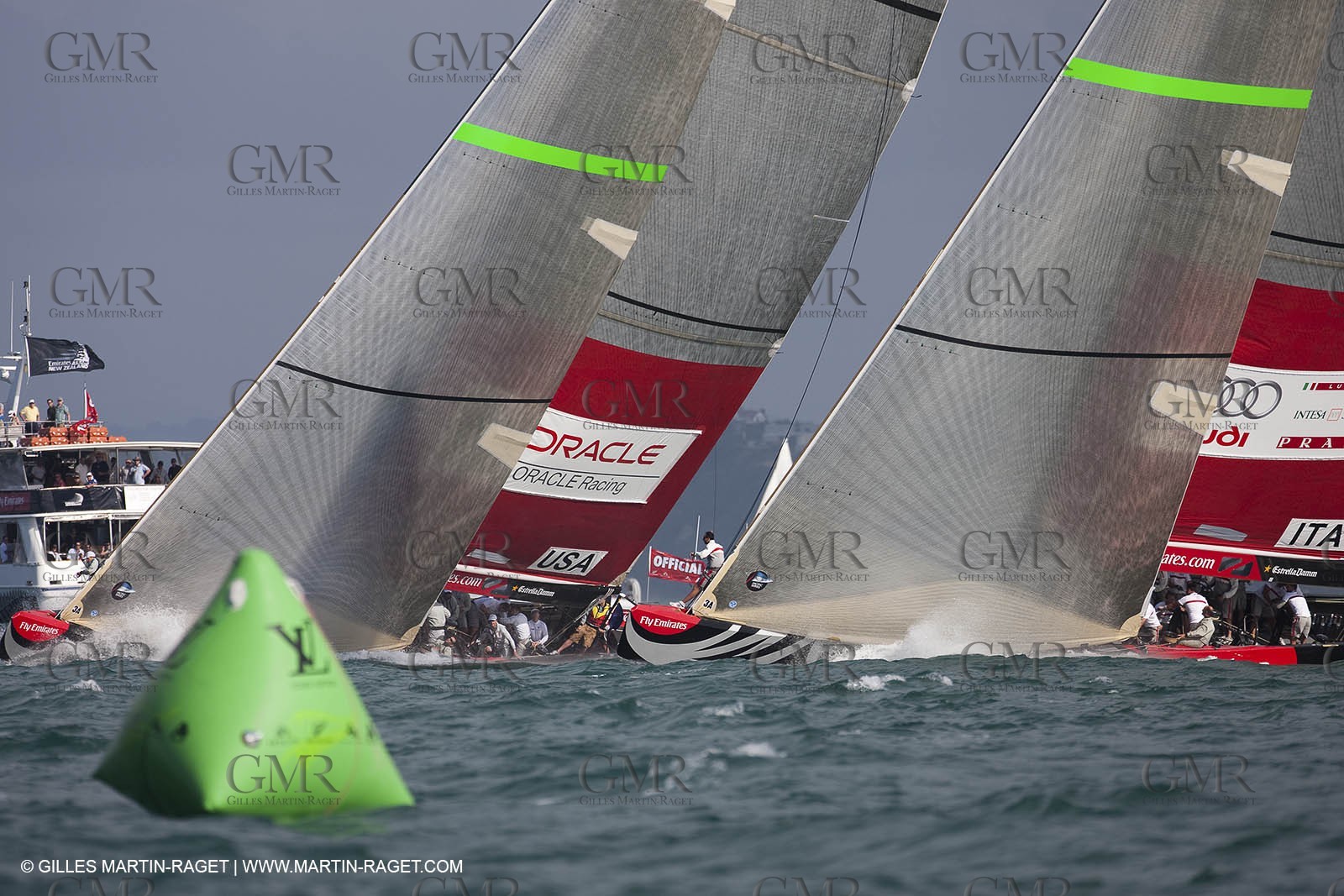 05 02 2009 - Auckland (NZL) -  Louis Vuitton Pacific Series -  Racing Day 4 - Round Robin 2