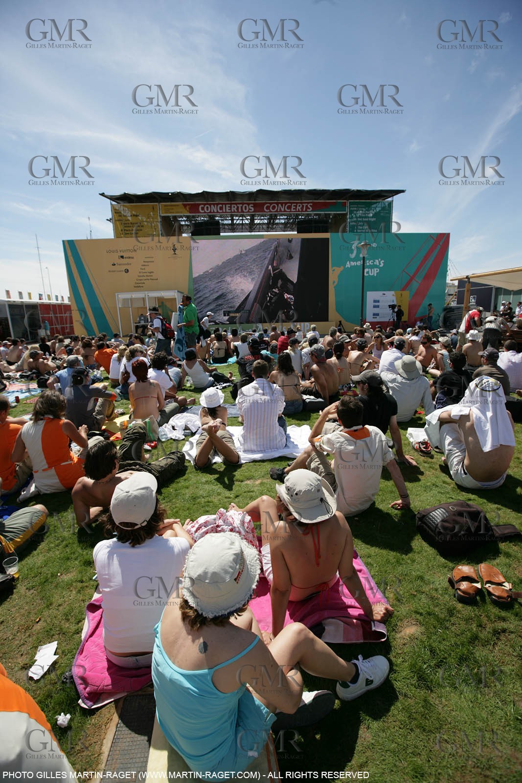 03 06 2007-Valencia (Spain)- 32nd America's Cup - Louis Vuitton Cup Final - Day3