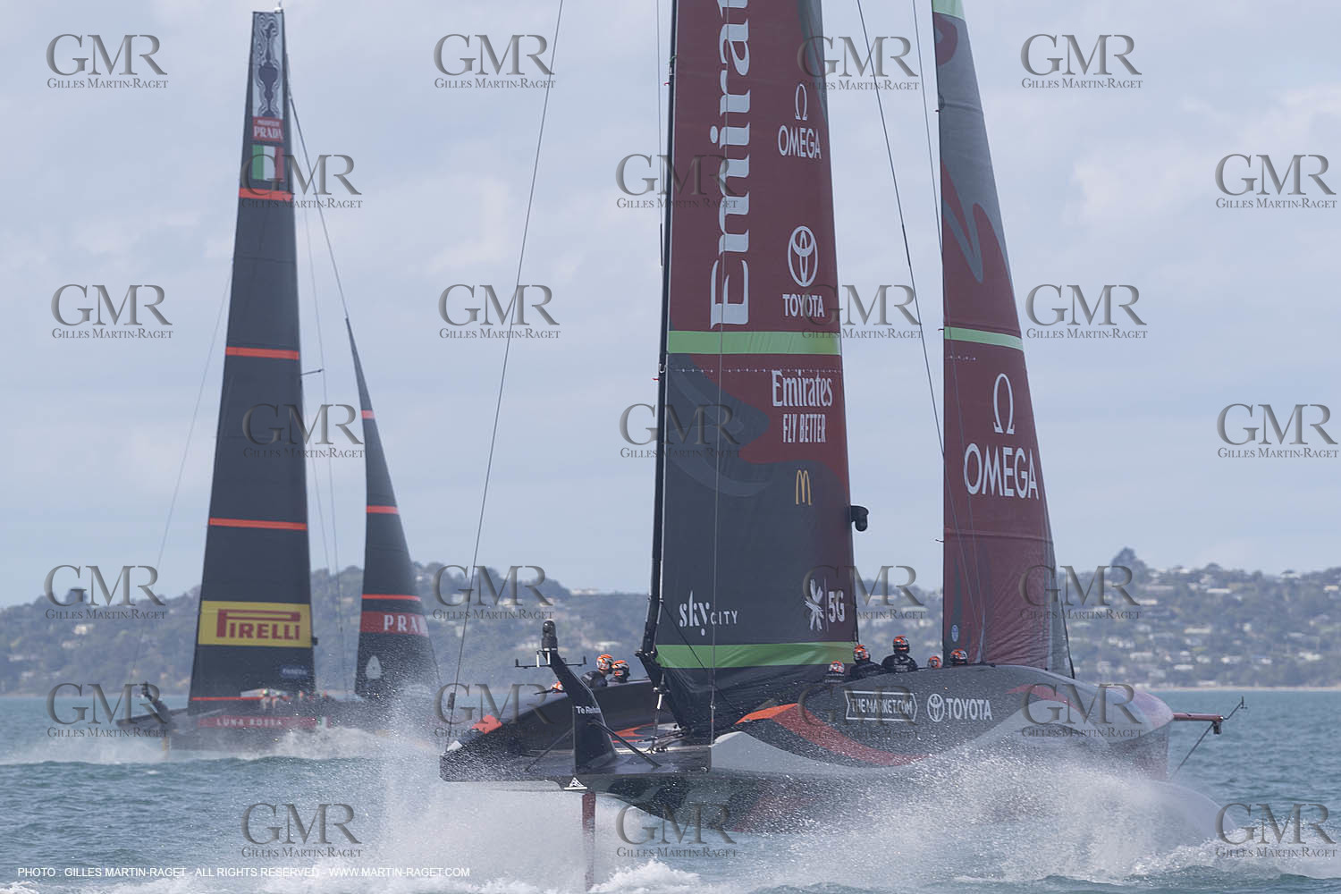 08 12 2020 - Auckland (NZL) - 36th America's Cup - Practice Sessions - Day 1