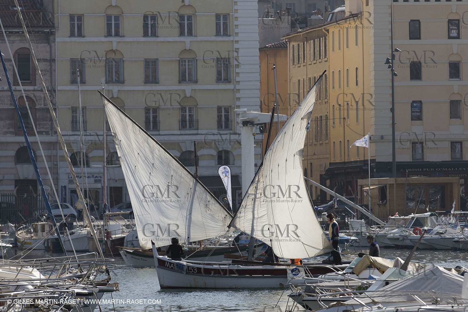 02 02 2013 Marseille (FRA,13) - Opening of the shadehouse and renovated historical Vieux Port