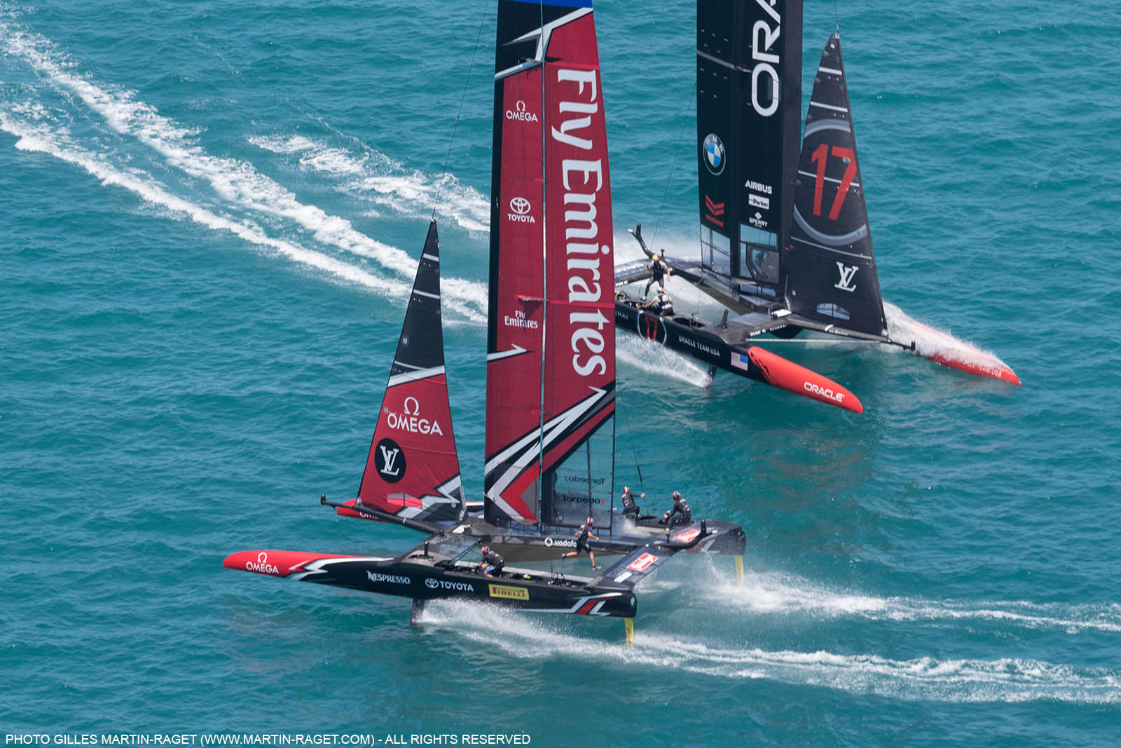 18 06 2017 - Bermuda (BDA) - 35th America's Cup 2017 - 35th America's Cup Match Presented by Louis Vuitton