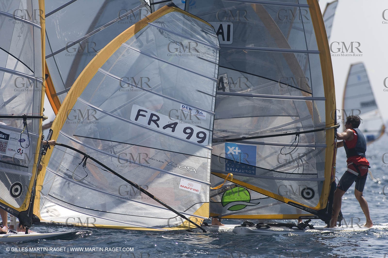 25 04 2007 - 2007 Semaine Olympique Française - Hyères (South of France) - Day 4 - Team France - RS:X