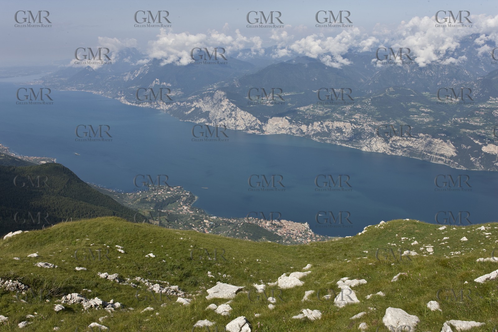 08 07 2008 - Malcesine (ITA, Lake Garda) - RC 44 World Championsship - Malcesine SLAM Cup 08 - opening Press conference at Monte Baldo
