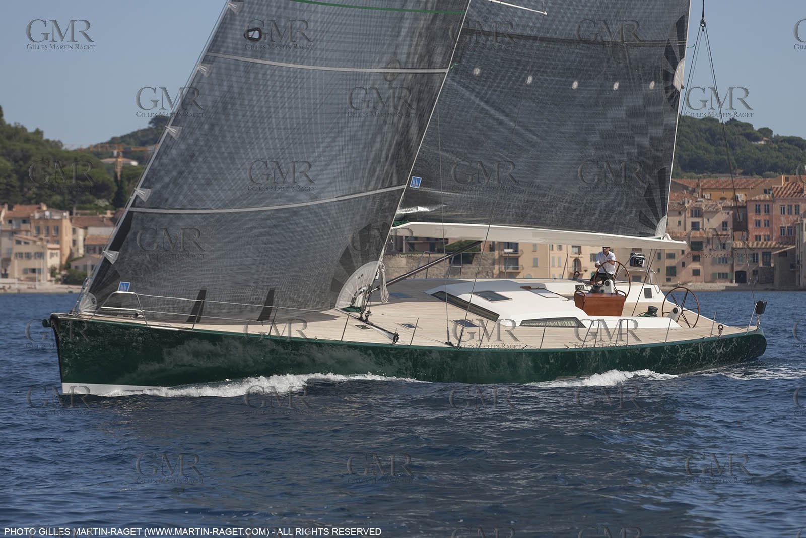 25 06 2015, Saint Tropez (FRA,83) , Sailing, Super yachts, Wally, Genie of The Lamp