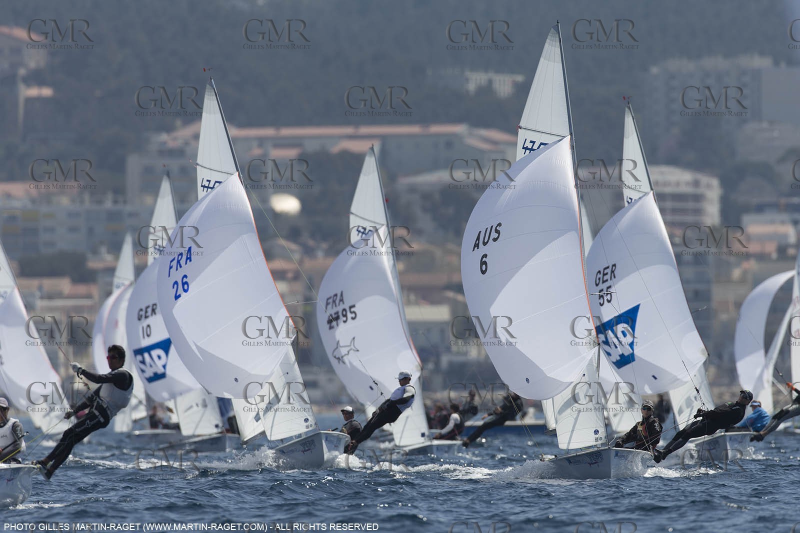 12 04 2015, Marseille (FRA), Yachting Club de la Pointe Rouge - Coupe Internationale de Printemps des 470, Final Day
