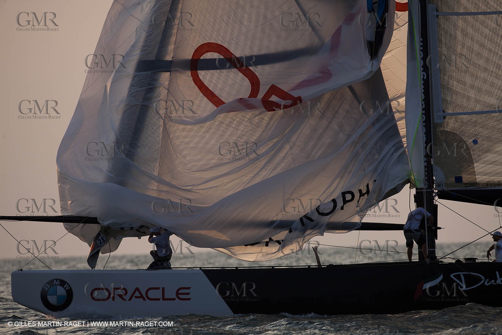 14 11 2010 - Dubai (UAE) - Dubai Louis Vuitton Trophy -  BMW ORACLE Racing - Training - Race Day 1