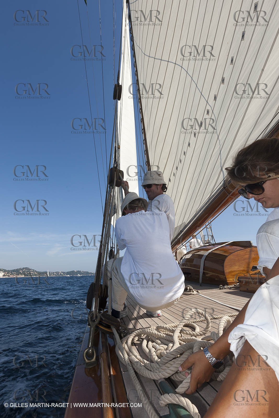 01 10 2011 - Saint Tropez (FRA,13) - Voiles de Saint Tropez 2011 - Classic Yachts - Day 5 - Onboard Mariquita