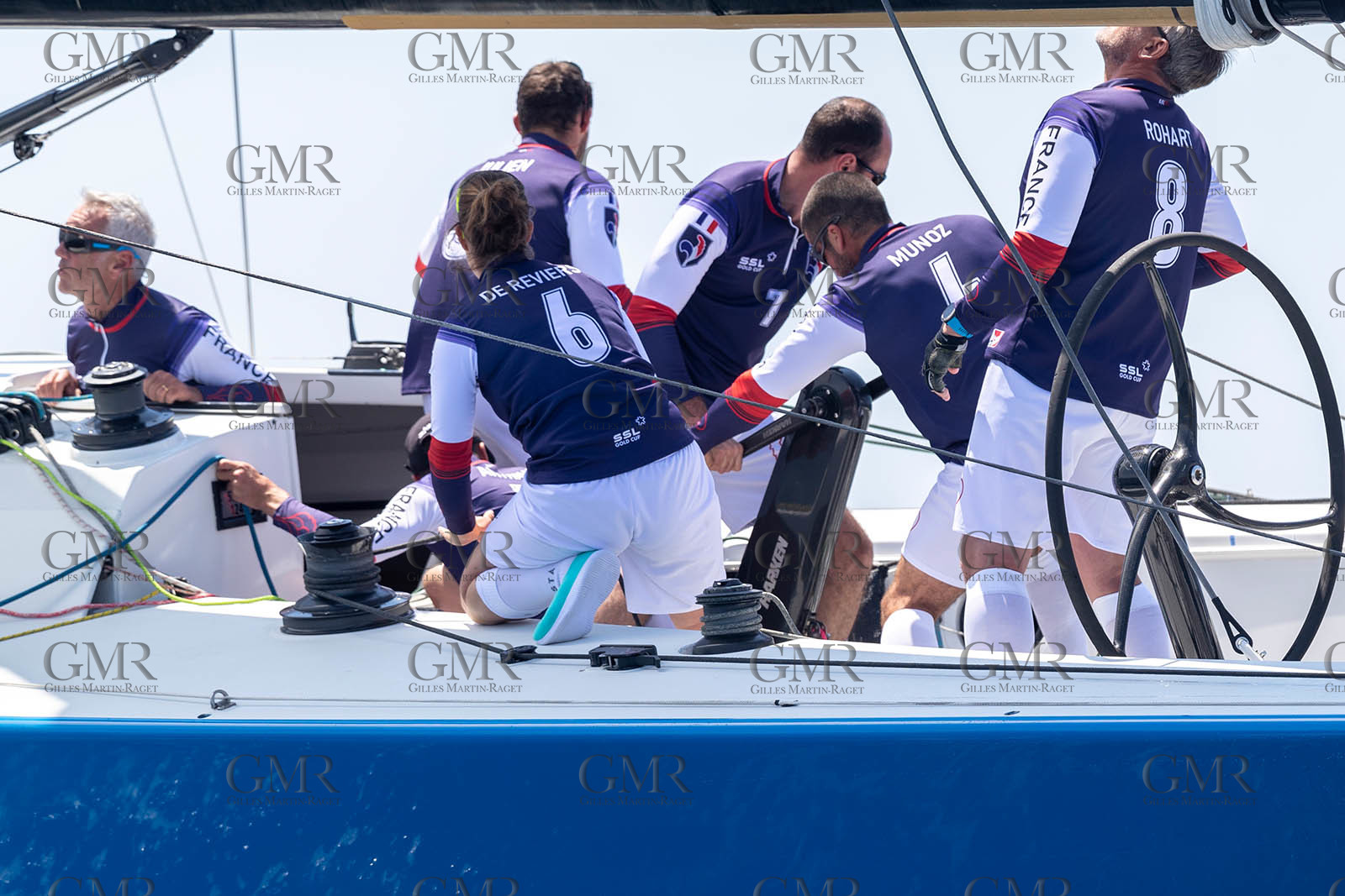 07 06 2021, Marseille (FRA,13), SSL Team France, Entraînement à bord de Tonerre de Glenn