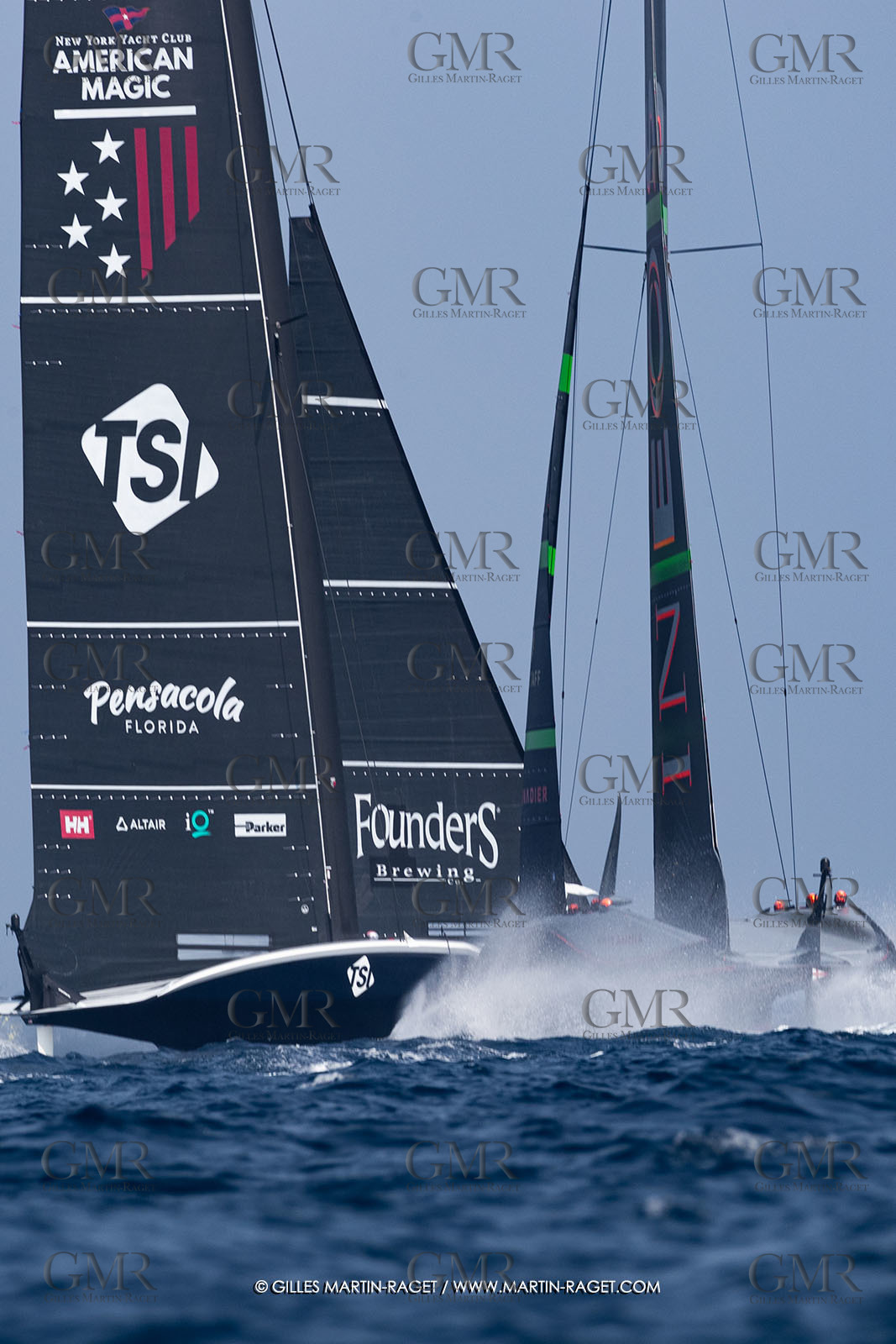 22 08 2024, Barcelona (ESP), Louis Vuitton 37th America's Cup, Louis Vuitton Preliminary Regatta, Race Day 1