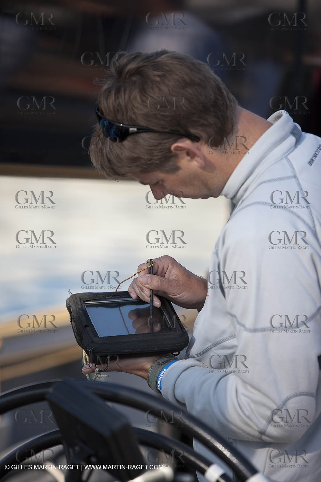 19 05 2010 - La Maddalena (ITA, Sardinia) Louis Vuitton Trophy - BMW ORACLE Racing - Training