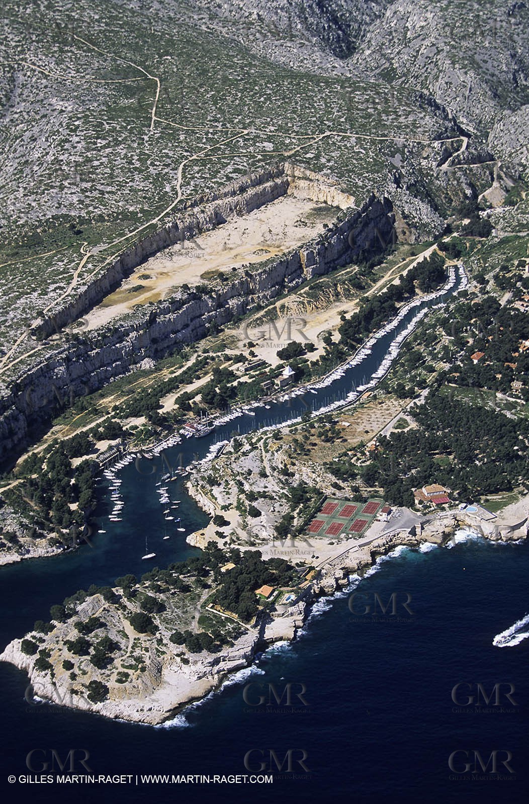 Marseille (FRA,13) - Les Calanques - Port Miou-
