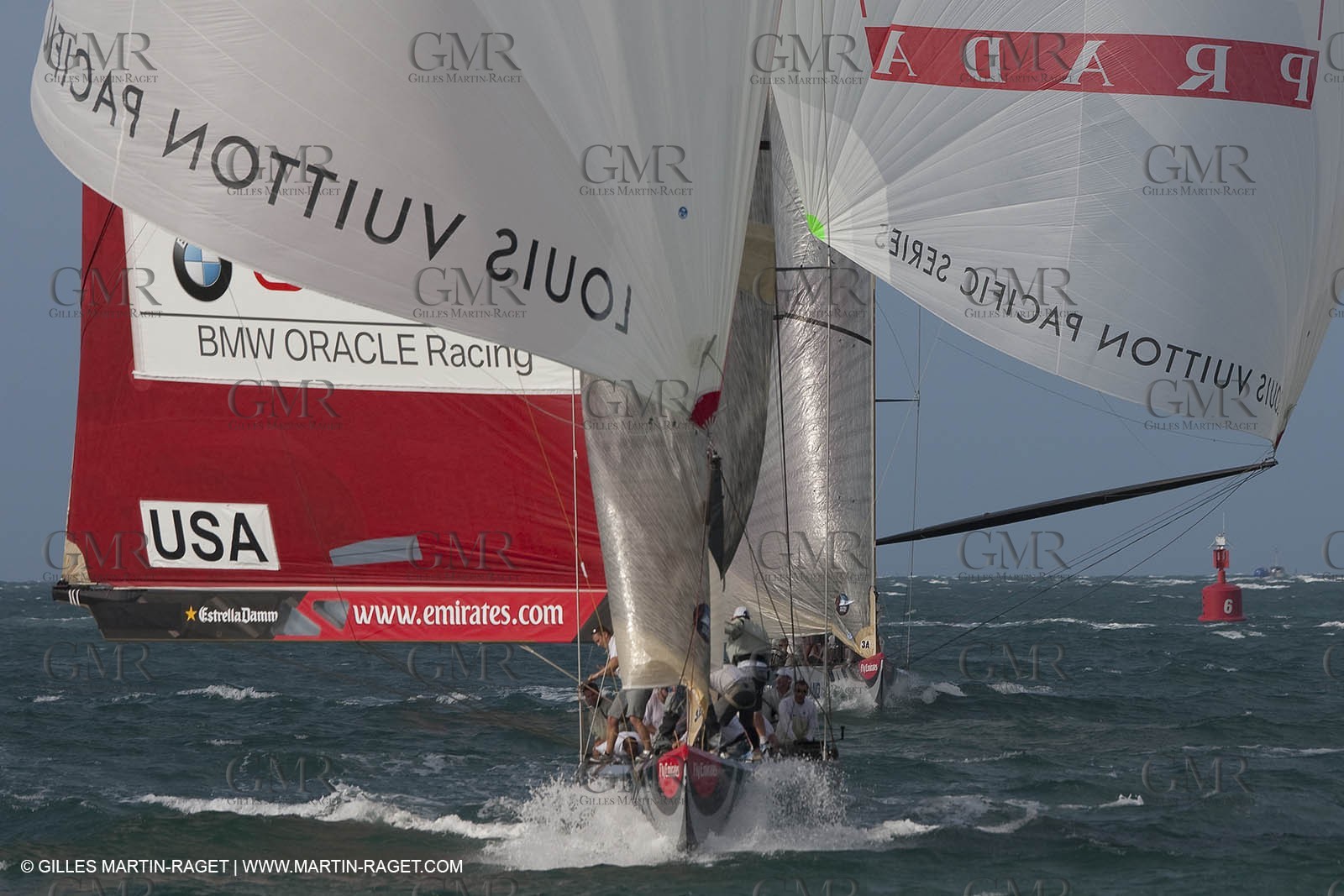 05 02 2009 - Auckland (NZL) -  Louis Vuitton Pacific Series -  Racing Day 4 - Round Robin 2