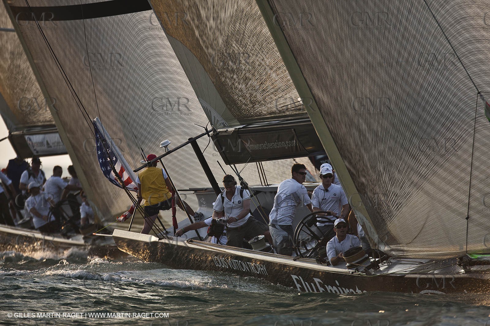 14 11 2010 - Dubai (UAE) - Dubai Louis Vuitton Trophy -  BMW ORACLE Racing - Training - Race Day 1