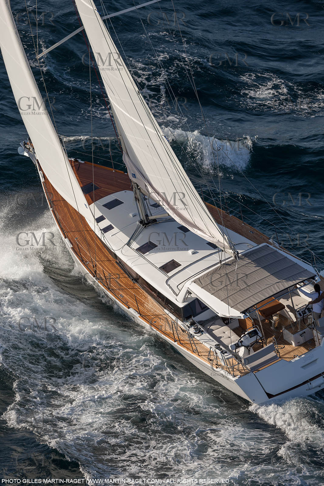 27 08 2016, Camaret-sur-mer (FRA,29), Chantier Bénéteau, Sense 57