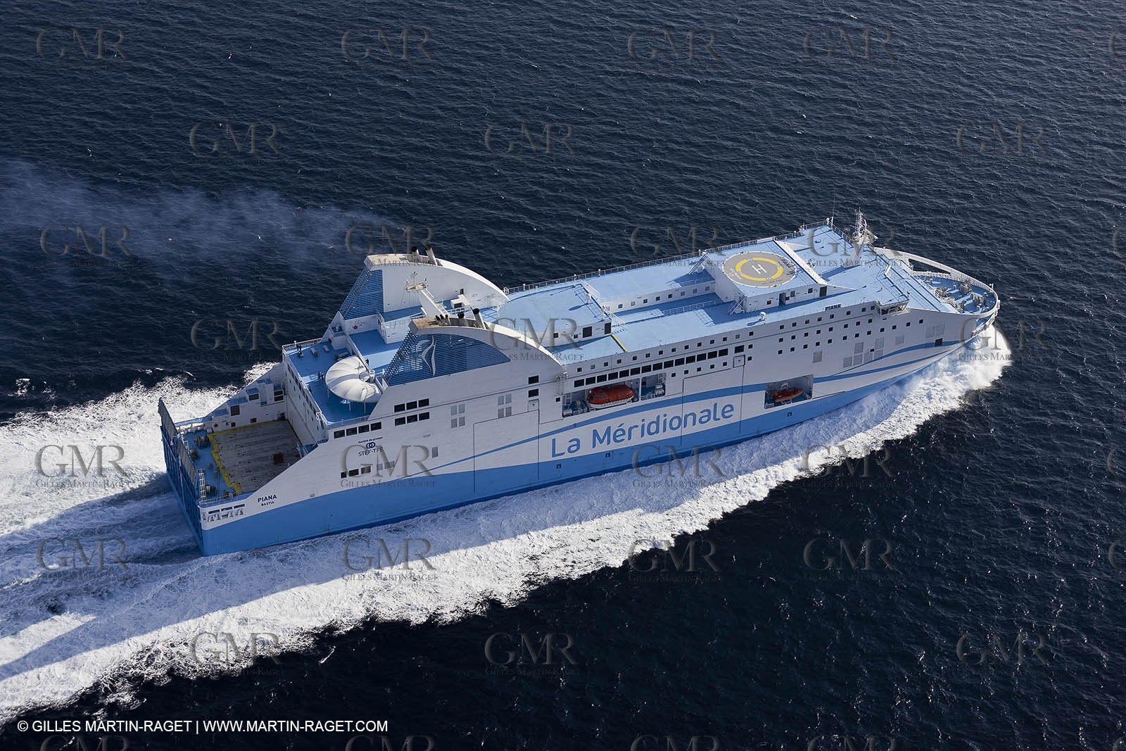 14 01 2012 - Marseille (FRA,13) - La Meridionale shipping company - the Piana off Marseille and the Calanques