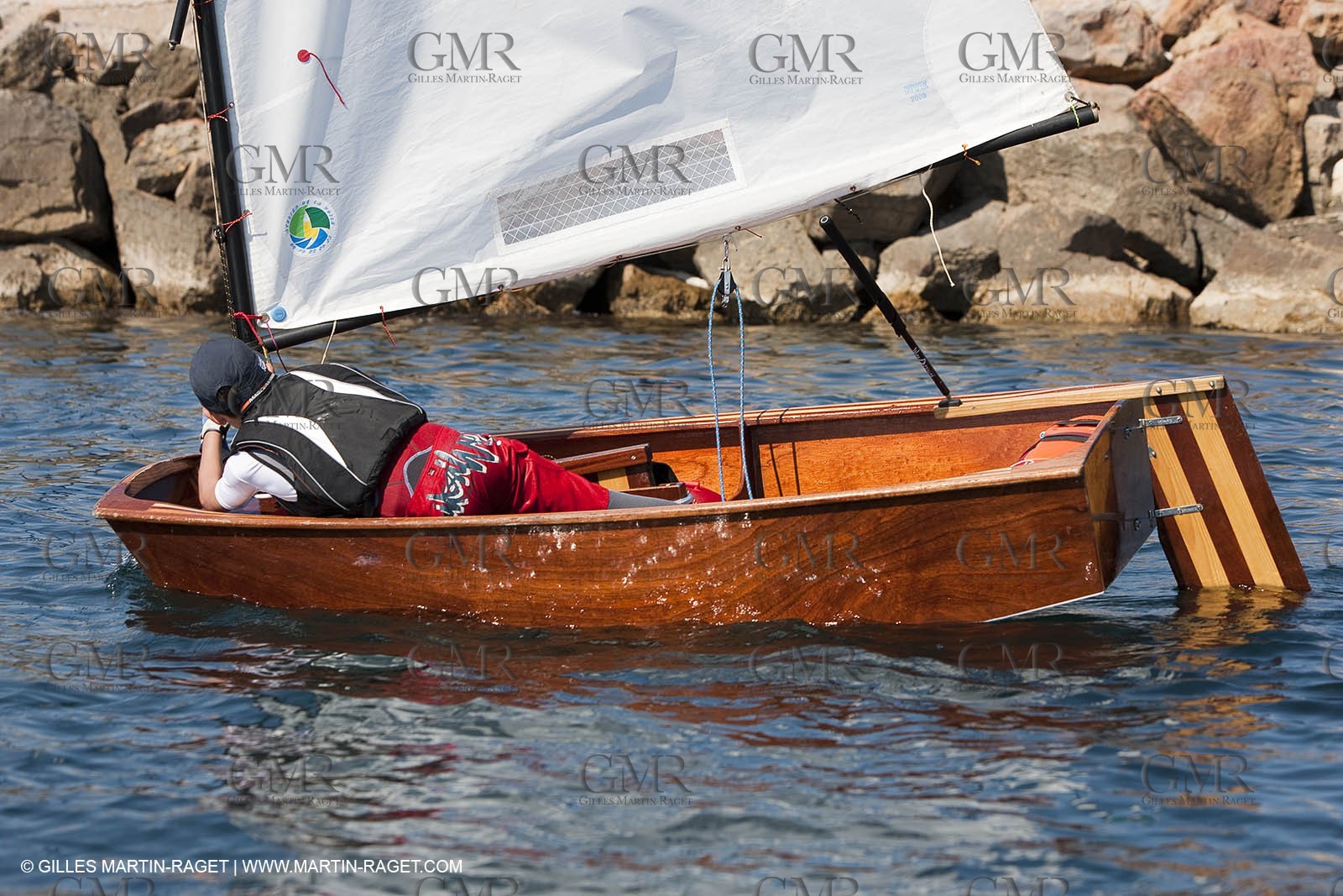 24 05 2010 - Hyères (FRA,83) - wooden optimist