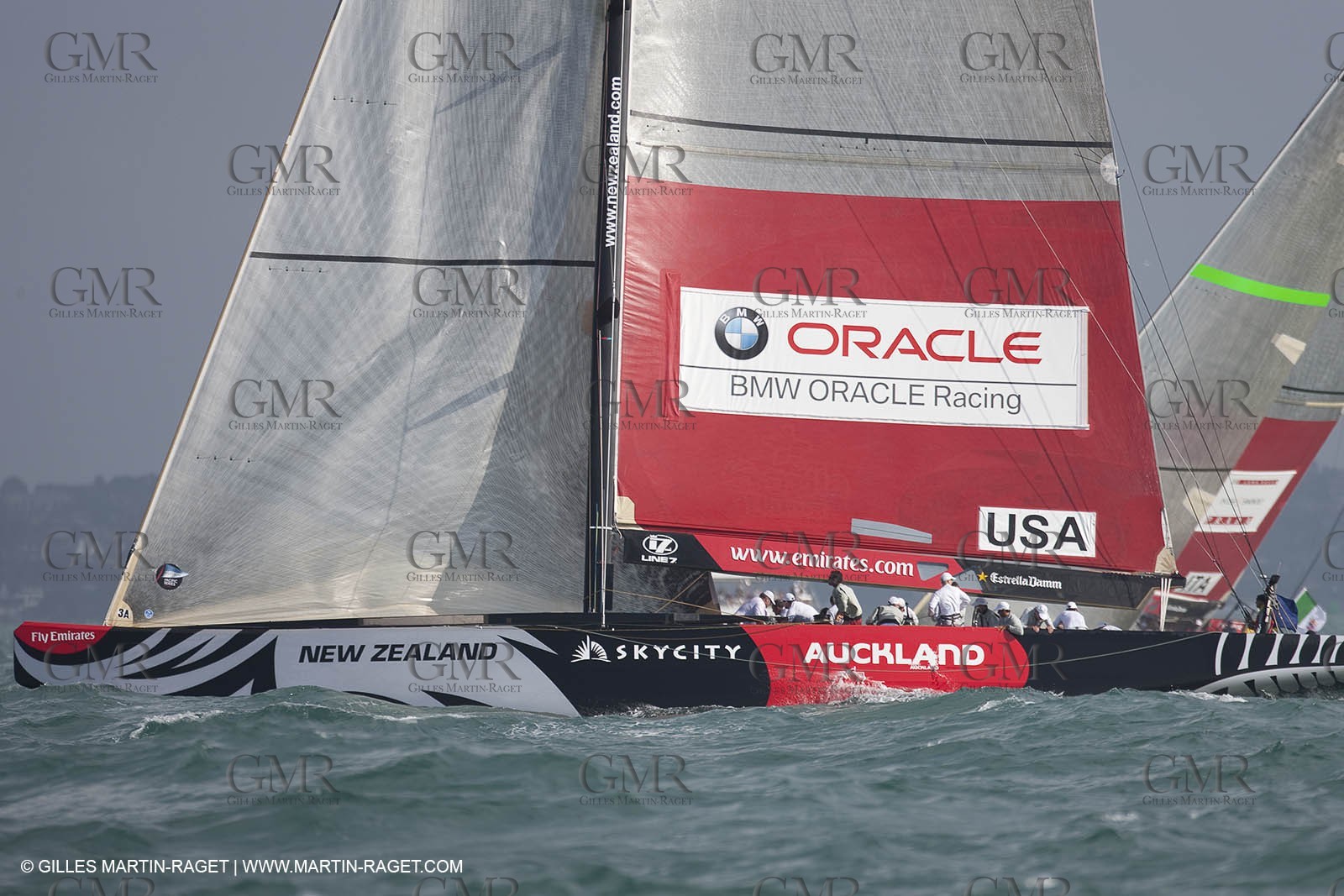 05 02 2009 - Auckland (NZL) -  Louis Vuitton Pacific Series -  Racing Day 4 - Round Robin 2