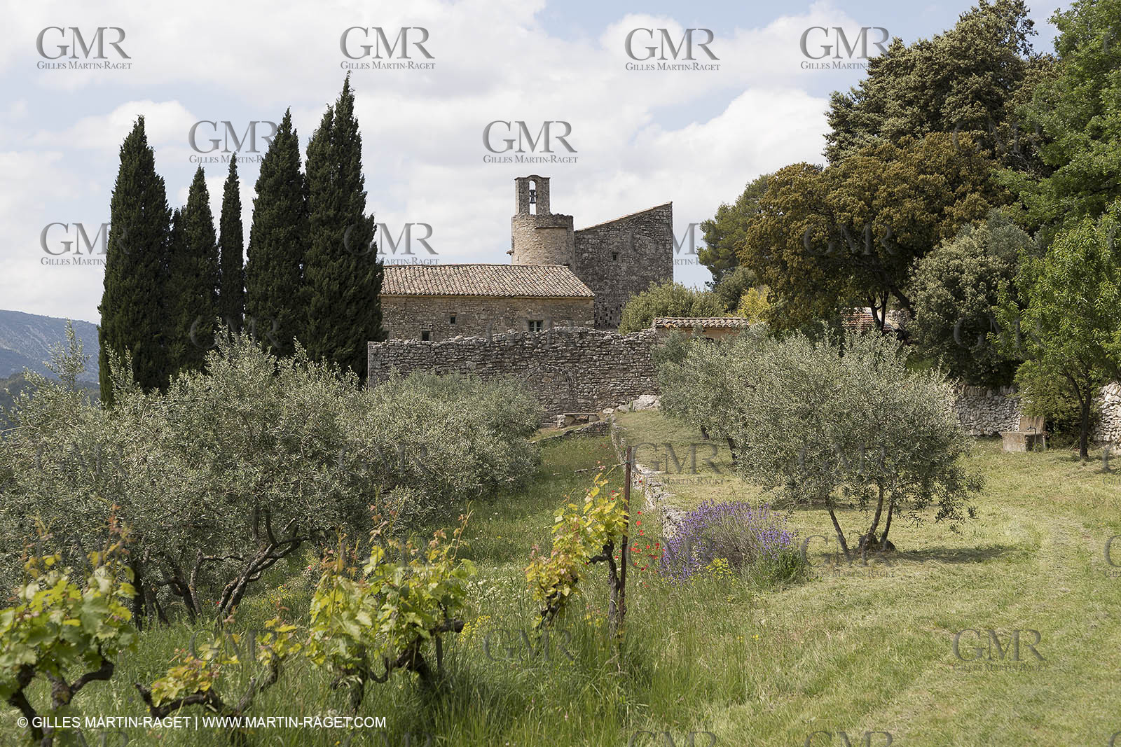 11 05 2018, Lacoste (FRA,84), Abbaye Saint-Hilaire
