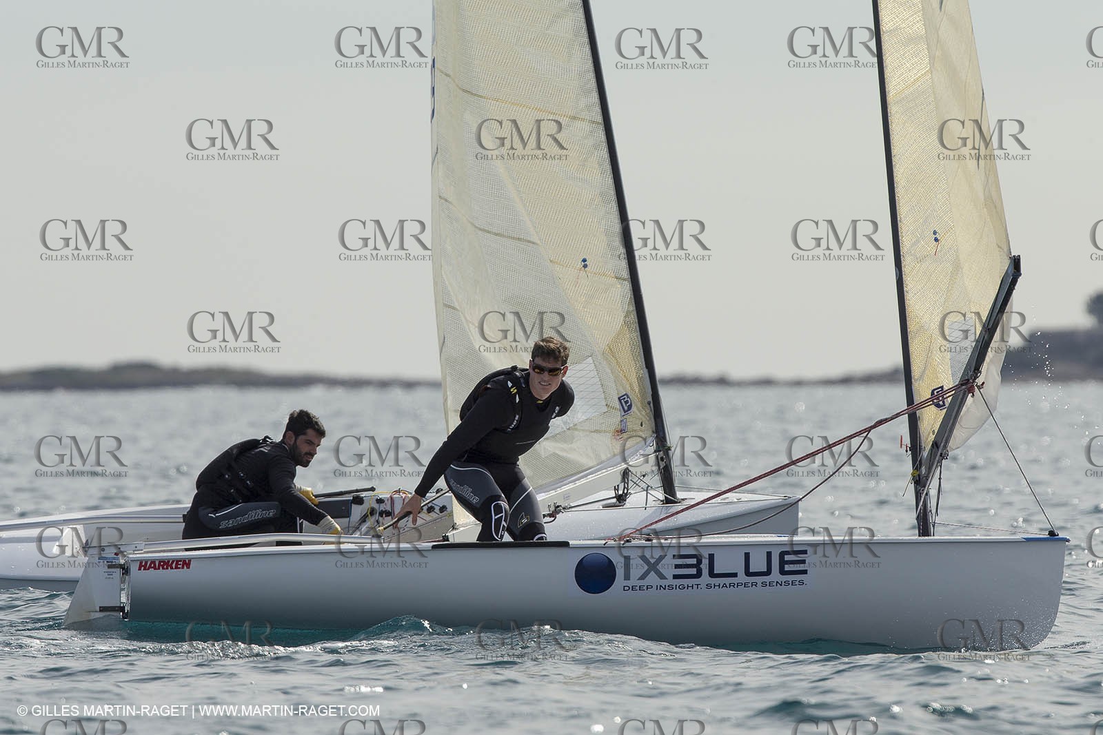 14 02 2014,  Cannes (FRA,06), FINN Cannes International Sailing week