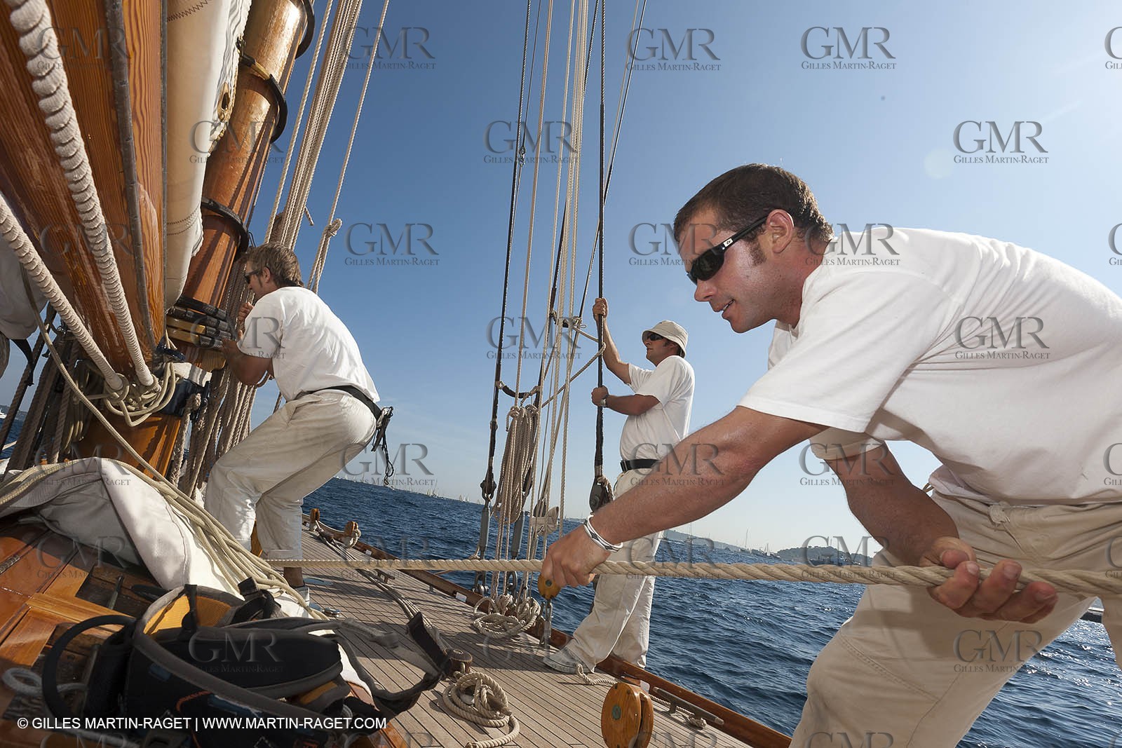 01 10 2011 - Saint Tropez (FRA,13) - Voiles de Saint Tropez 2011 - Classic Yachts - Day 5 - Onboard Mariquita