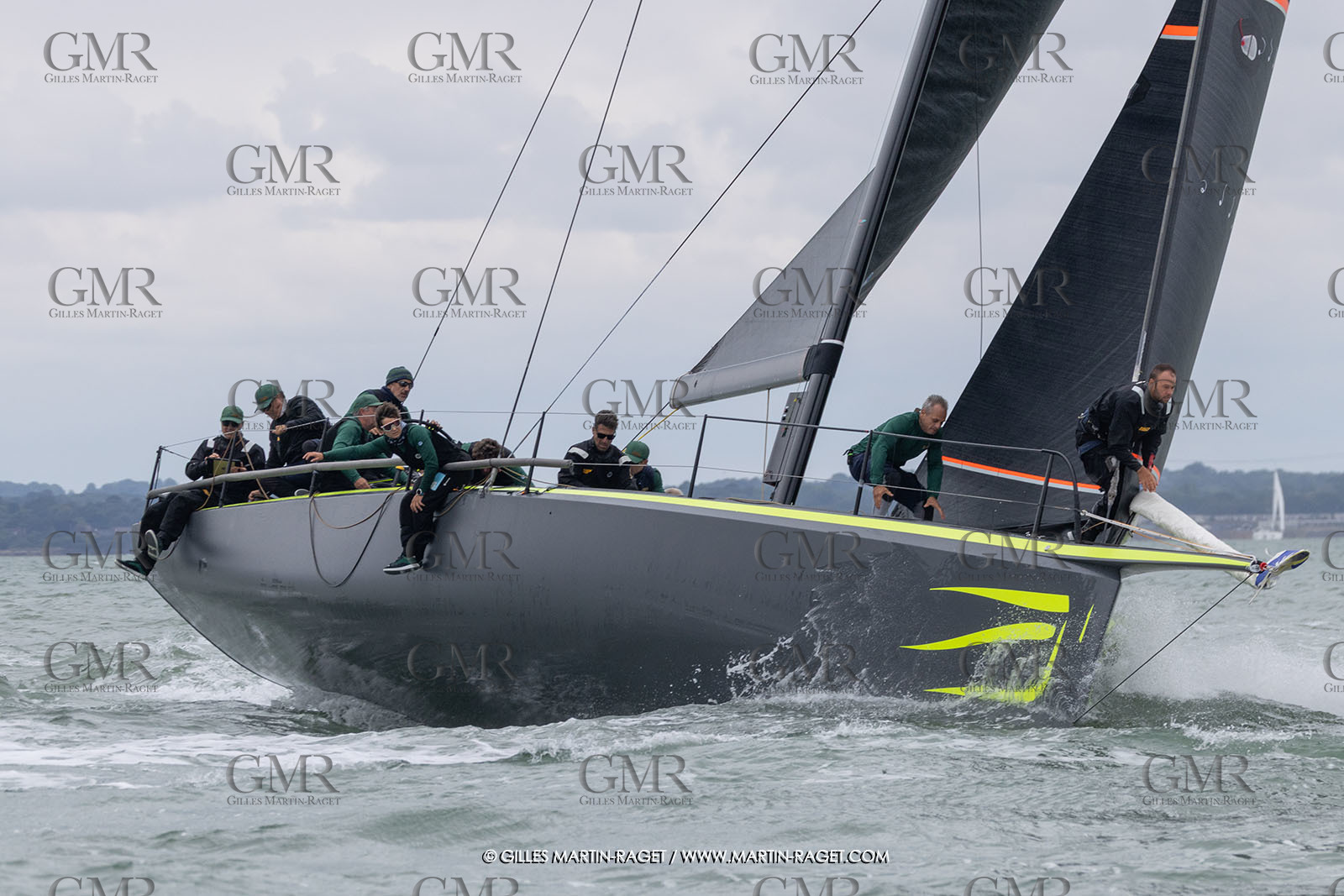 22 07 2025, Cowes (UK, IOW), Admiral's Cup 2025, Inshore Races 1 & 2,