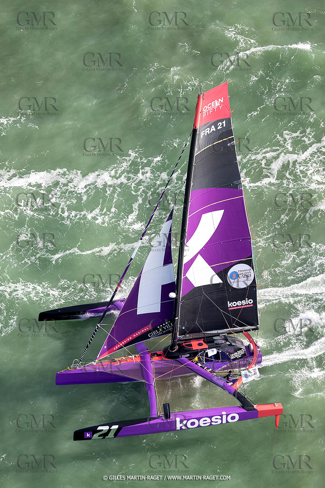 07 11 2021, Le Havre (FRA), Départ Transat Jacques Vabre 2021