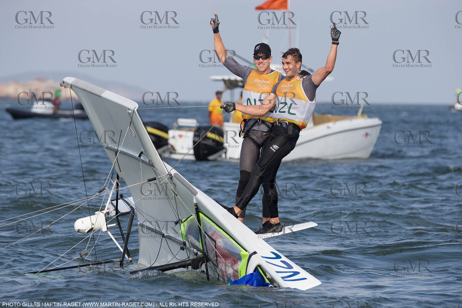 18 08 2016, Rio de Janeiro (BRA), 2016 Olympic Games, Sailing, Medal races