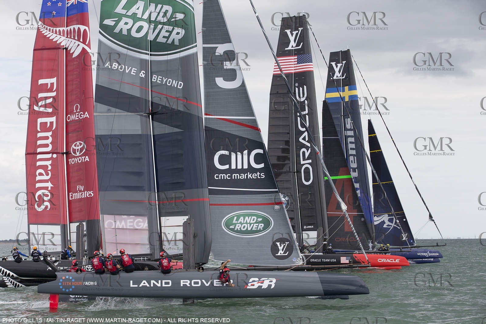 23 07 2015, Portsmouth (GBR), 35th America's Cup, Louis Vuitton America's Cup World Series Portsmouth 2015, Opening Day