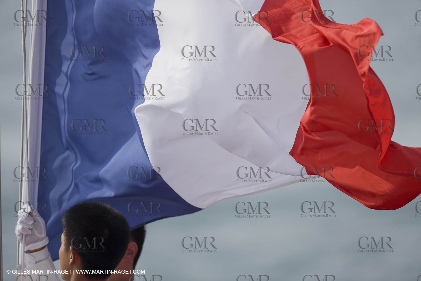 18 08 2008 - Qingdao (CHN) - 2008 Olympic games - Day 10 - Medal race 470 men, Charbnonnier Bausset bronze medal