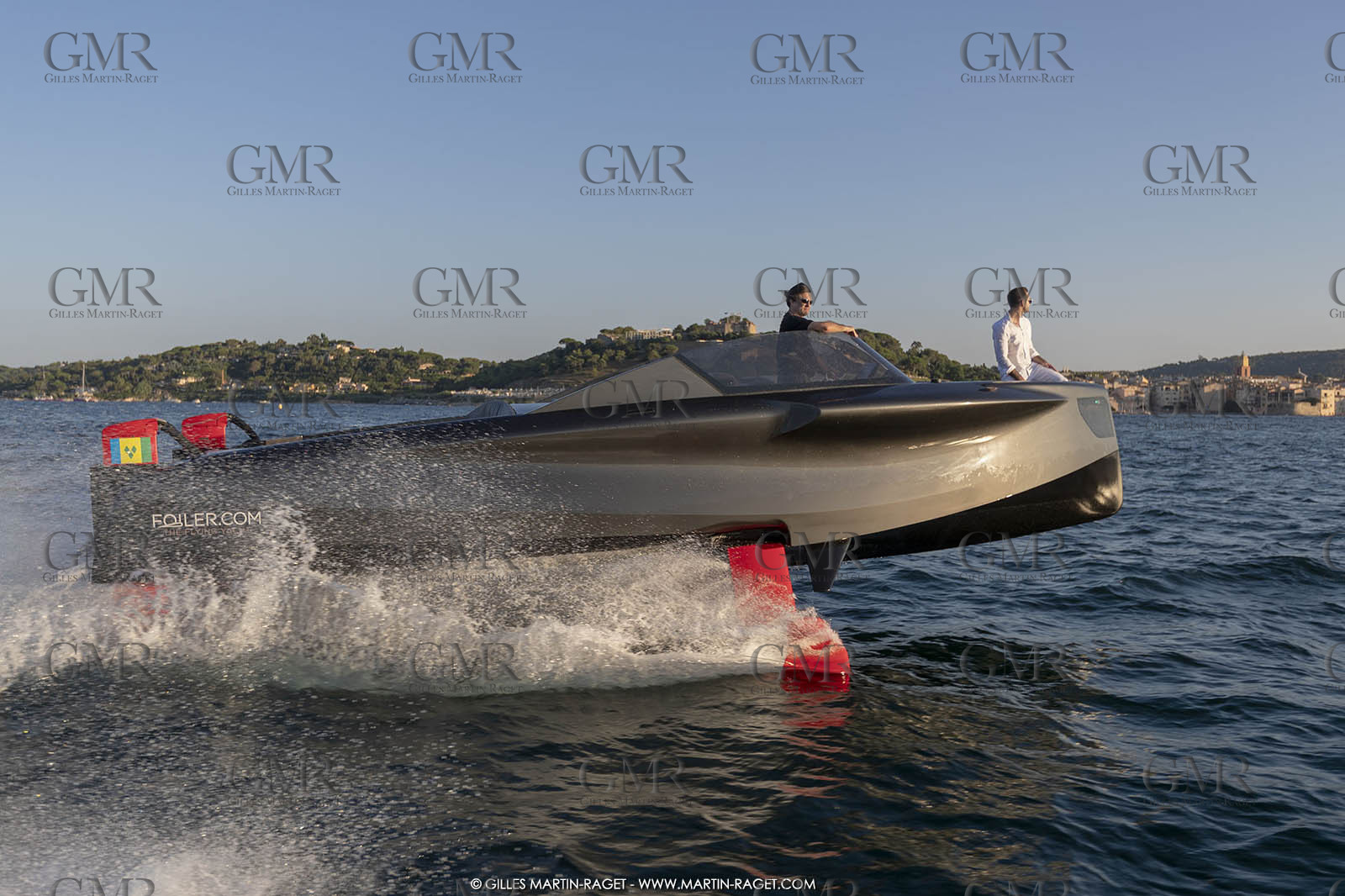 09 08 2018, Saint-Tropez (FRA,83), Foiler, the Flying Yacht by Enata
