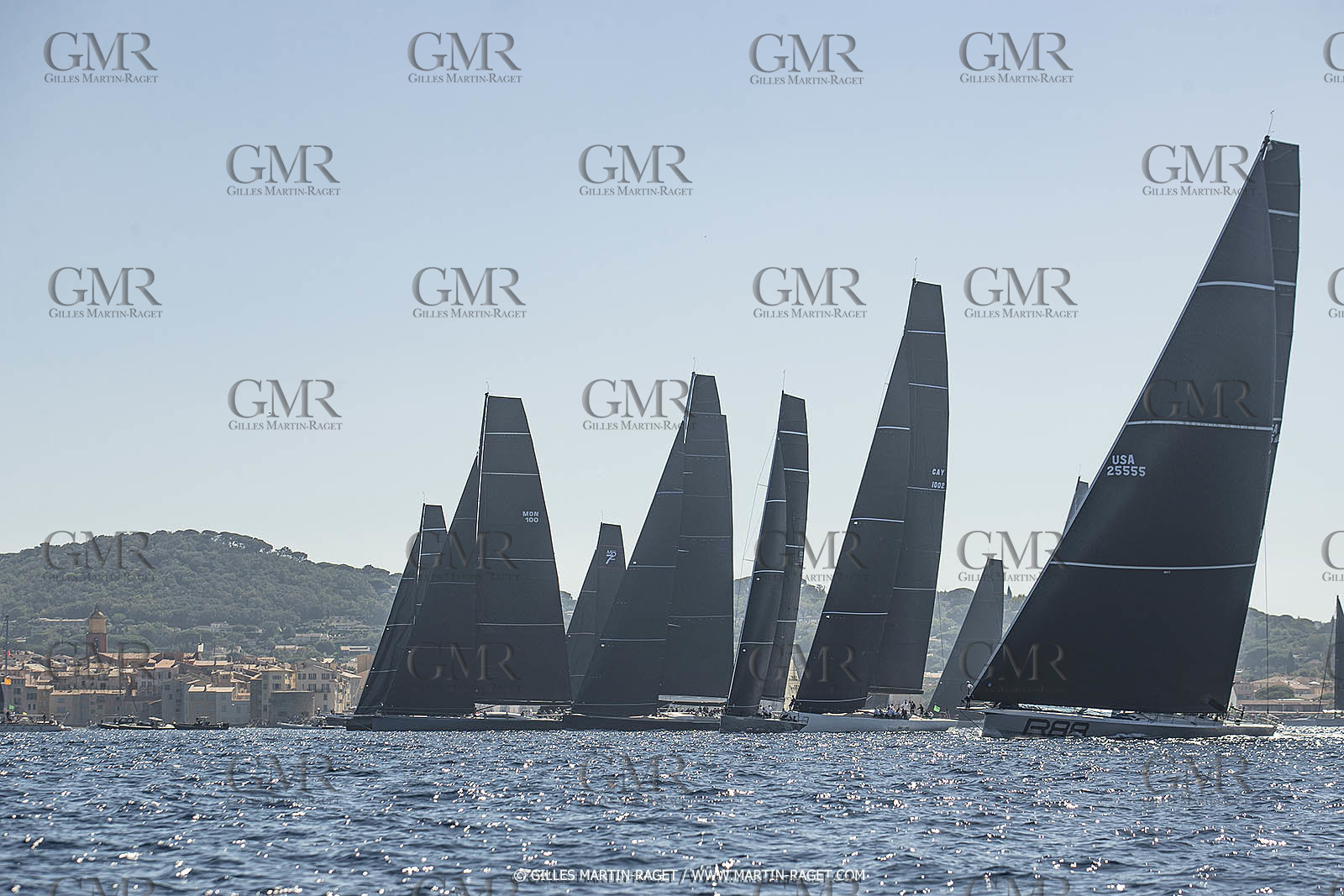 05 10 2022, Saint-Tropez (FRA,83), Voiles de Saint-Tropez 2022,  Maxis, Race 2
