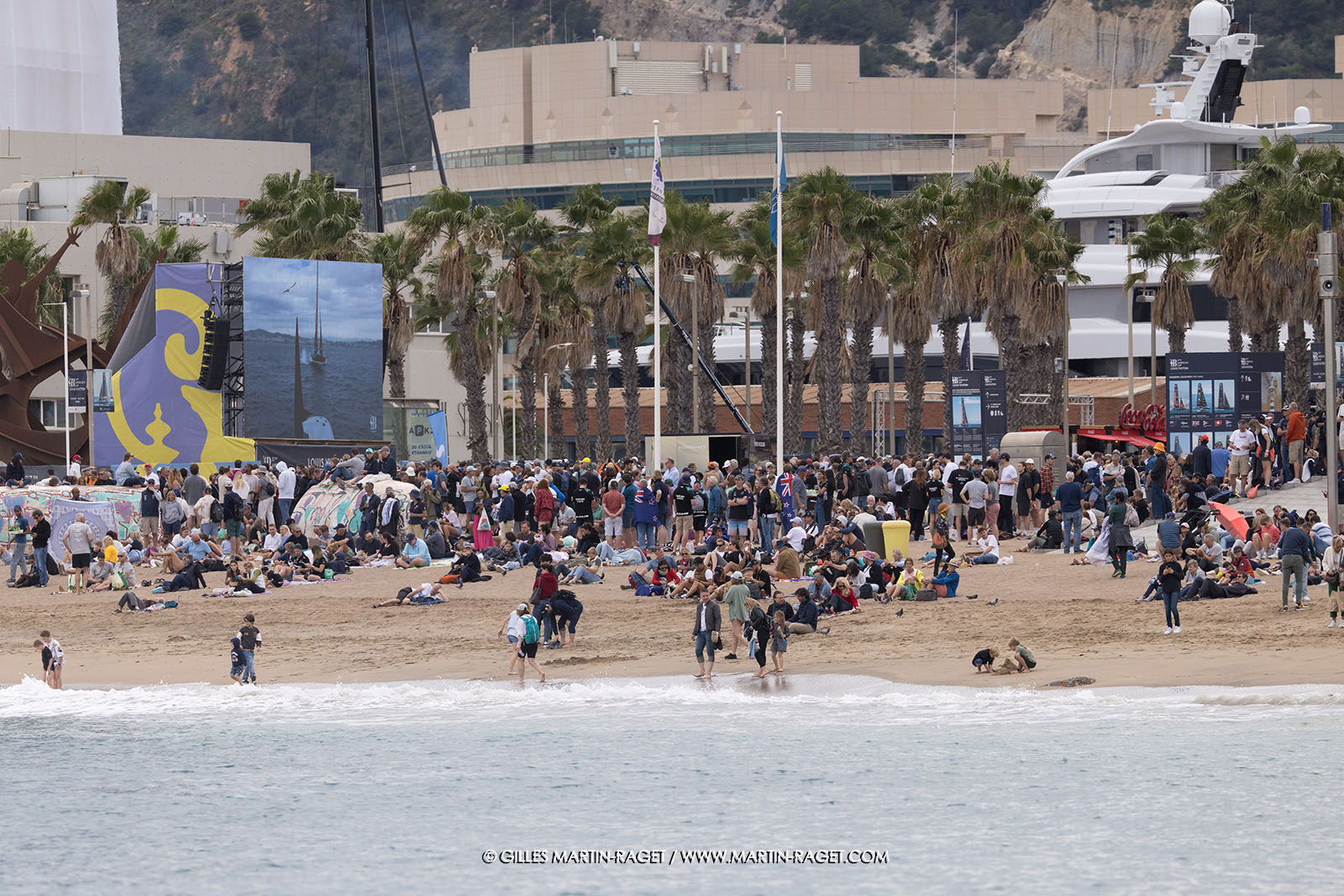 18 10 2024, Barcelona (ESP), Louis Vuitton 37th America's Cup, Final Match, Race Day 5,