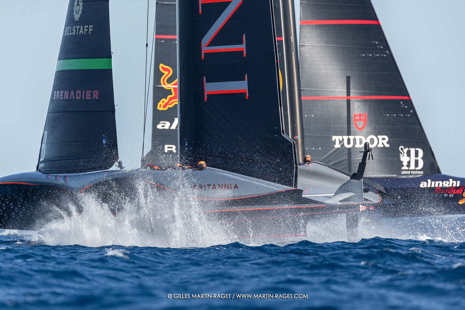 16 09 2024, Barcelona (ESP), 37th America's Cup, Louis Vuitton Cup Semi-final, Race Day 2