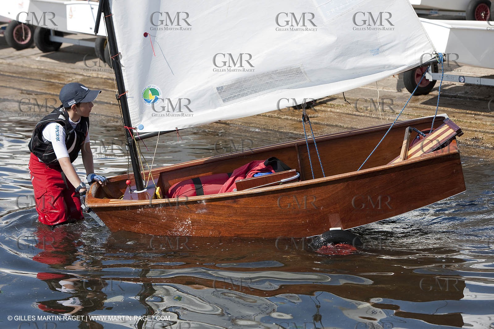 24 05 2010 - Hyères (FRA,83) - wooden optimist