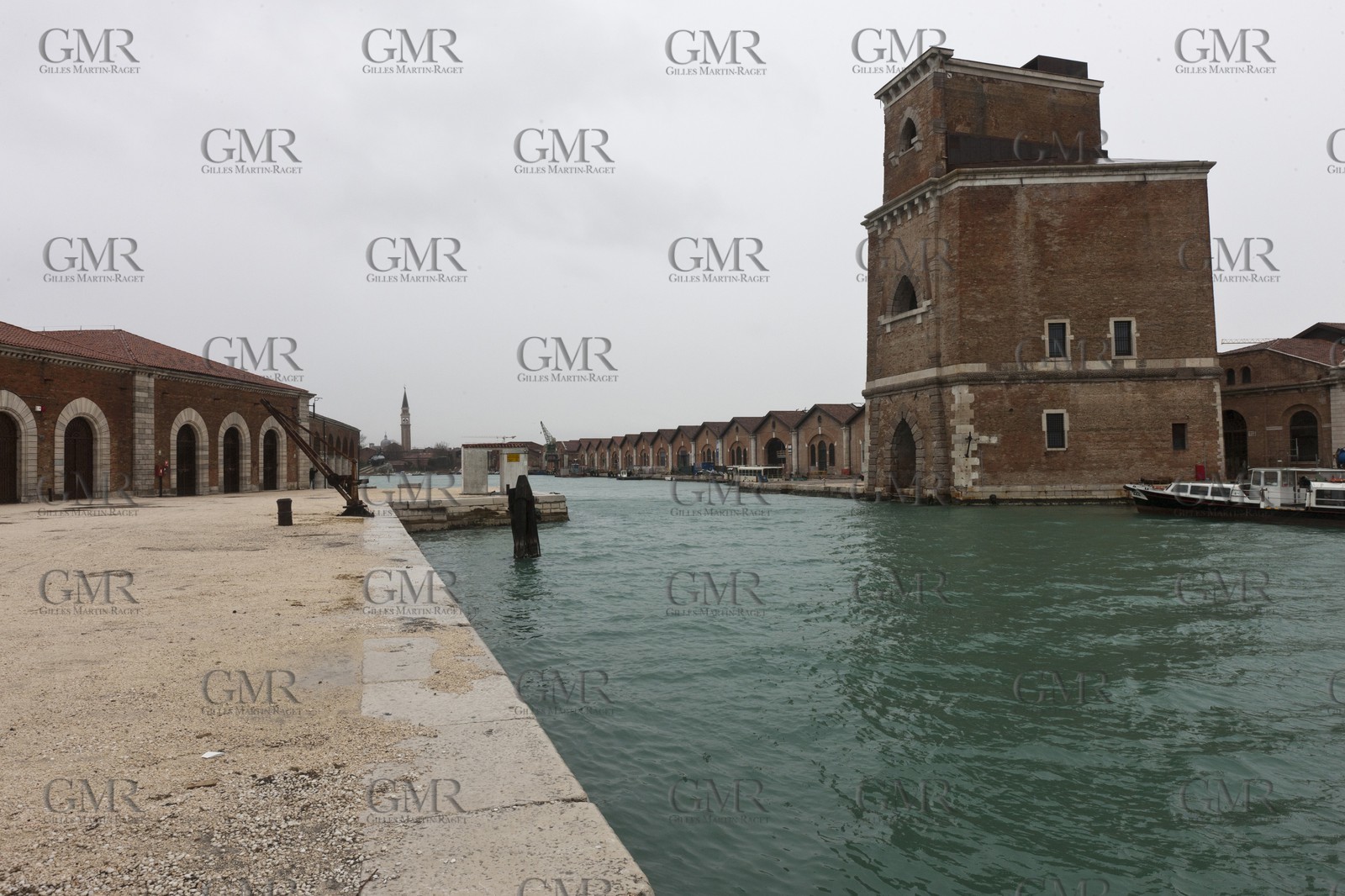 20 02 2012 - Venezia (ITA) - 34th America'sCup - Venezia 2012 America's Cup World Series - The Arsenale where the AC45 moorings, public village, media center and Club 45 will be located