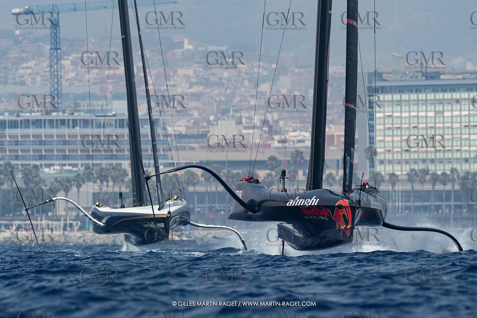 22 08 2024, Barcelona (ESP), Louis Vuitton 37th America's Cup, Louis Vuitton Preliminary Regatta, Race Day 1