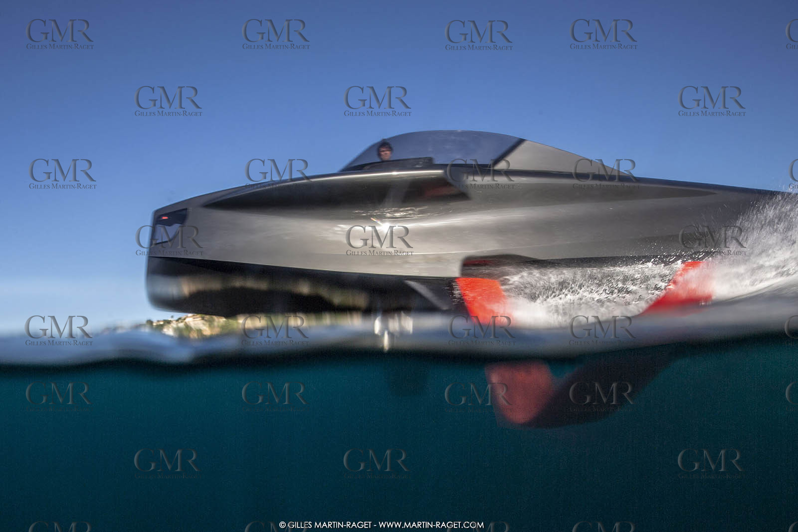 09 08 2018, Saint-Tropez (FRA,83), Foiler, the Flying Yacht by Enata