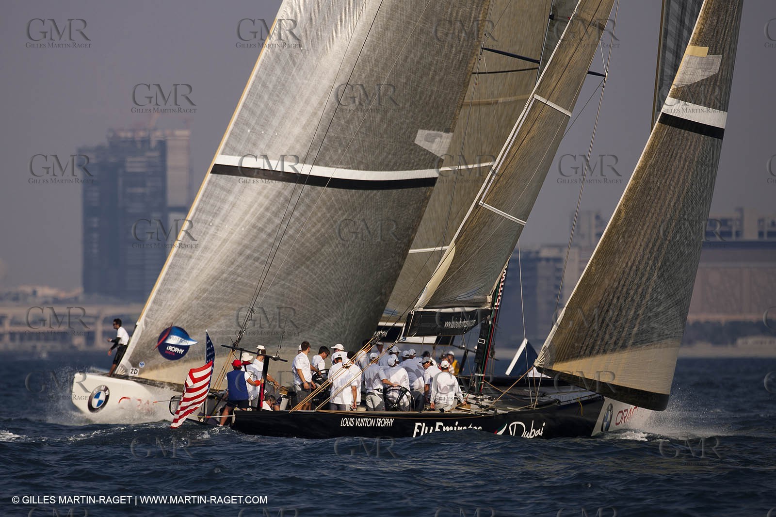14 11 2010 - Dubai (UAE) - Dubai Louis Vuitton Trophy -  BMW ORACLE Racing - Training - Race Day 1
